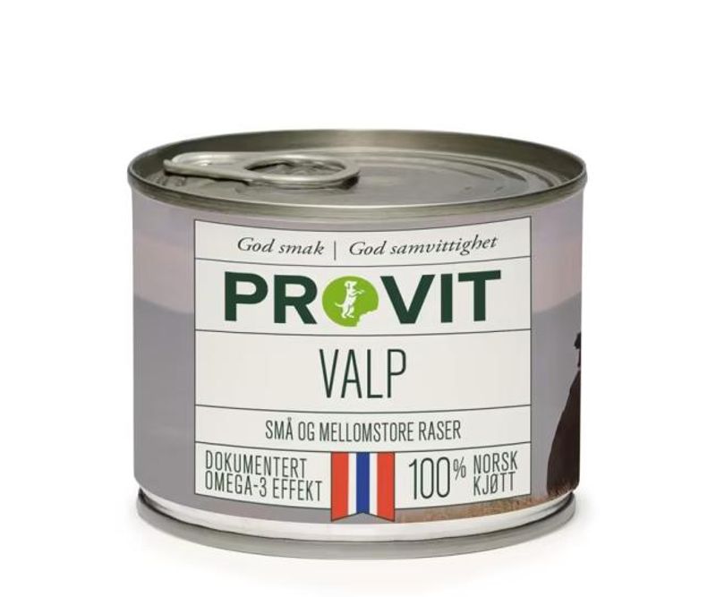 Provit våtfor til Valp
